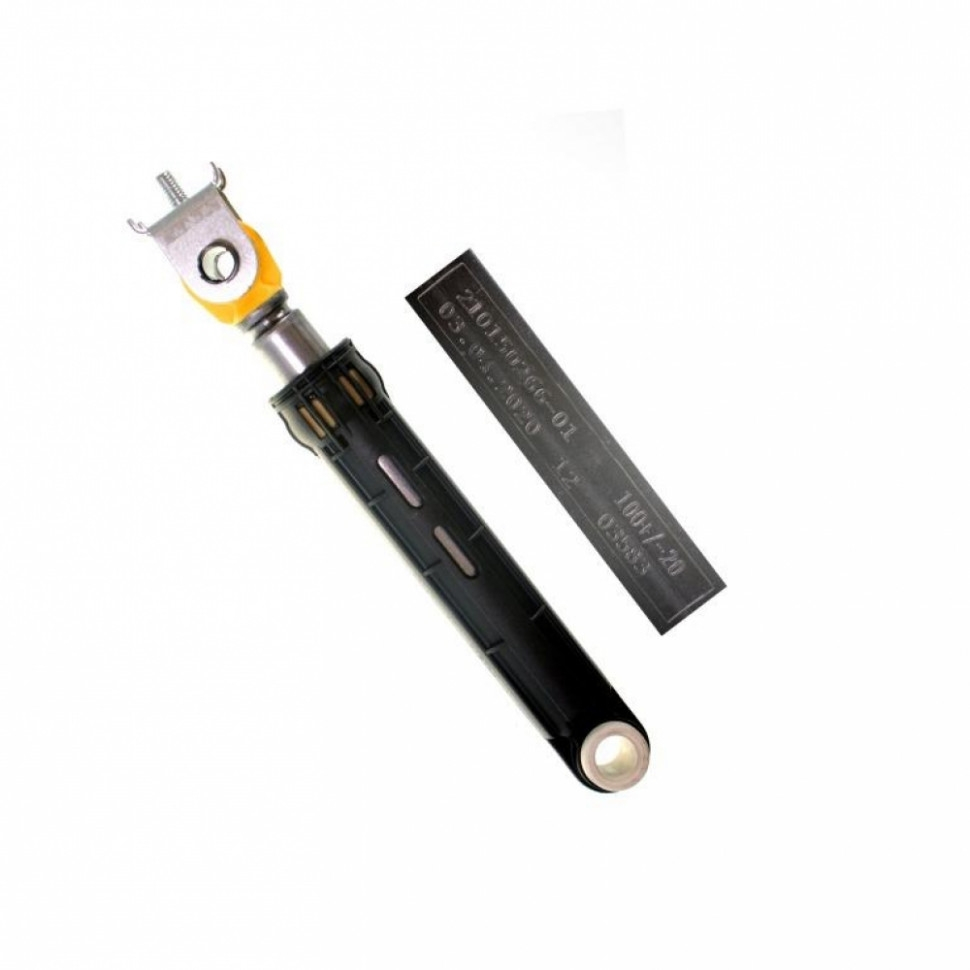 Амортизатор бака для стиральной машины Ariston, Indesit, Hotpoint-Ariston с загрузкой 4,5 - 7 кг, усилие 100 n, под палец сверху и гайку М8 снизу, 210150266, 303487 Амортизатор бака для стиральной машины Ariston, Indesit, Hotpoint-Ariston с загрузкой 4,5 - 7 кг, усилие 100 n, под палец сверху и гайку М8 снизу, 210150266, 303487