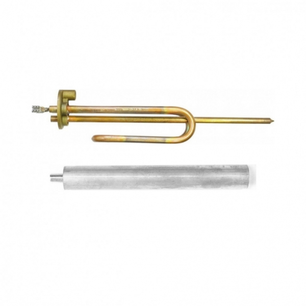 Комплект ТЭН 1,2кВт (1200Вт) RCA для водонагревателя Ariston + анод, 3401240K1