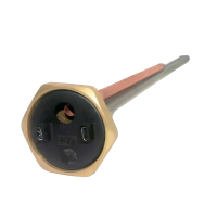 ТЭН для чугунной батареи отопления (радиатора) 2,5 кВт, нерж, D42, G1 1/4", L438мм, 220V, ИТАТЭН, 24070