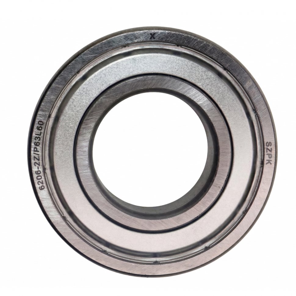 Подшипник барабана для стиральной машины Indesit 6206-ZZ, 30x62x16, П6206