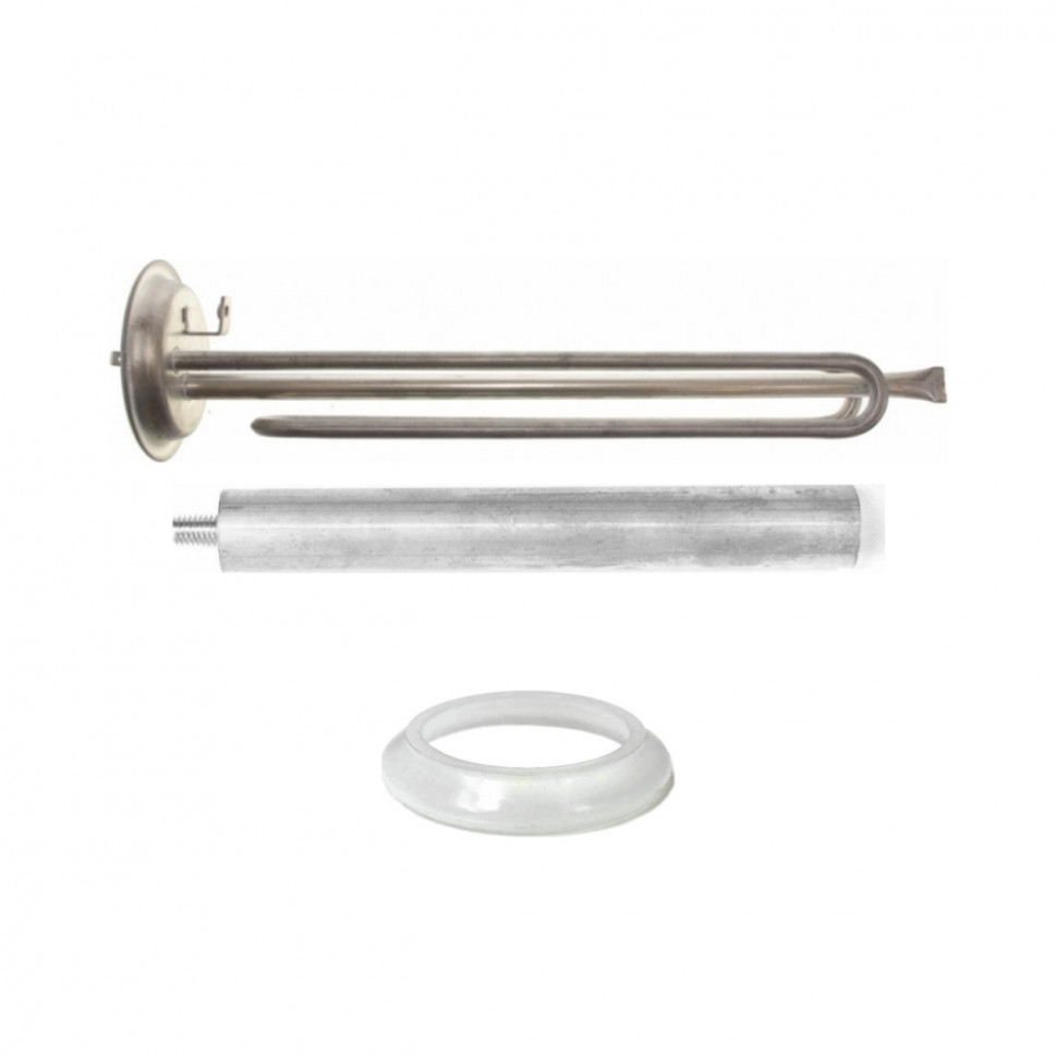 Комплект ТЭН 2,5кВт (2500Вт) RF для водонагревателя Electrolux под анод М6 трубка под термостат D12мм PREMIUM + прокладка + анод, 50942K Комплект ТЭН 2,5кВт (2500Вт) RF для водонагревателя Electrolux под анод М6 трубка под термостат D12мм PREMIUM + прокладка + анод, 50942K