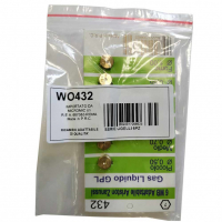 Набор жиклеров для газовых плит Ariston резьба M6, W0432