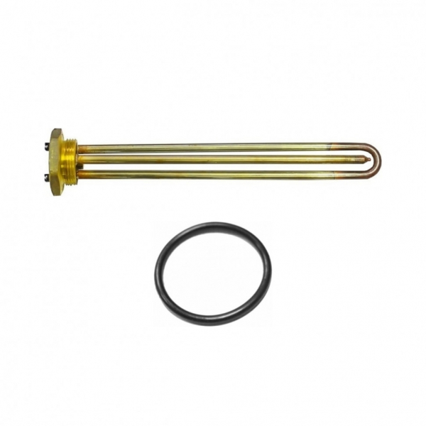 Комплект ТЭН 3кВт (3000Вт) RDT, резьбовой 42мм для Ariston, De Luxe, Real, Thermex, под анод М6 + прокладка, R182246K2