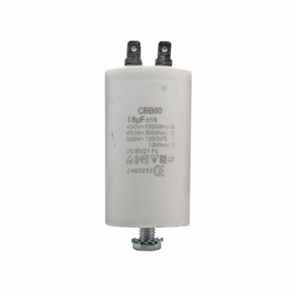 Набор 3 шт Конденсатор для Атлант, Indesit, СВВ60 18мкФ, 450V, KMх60180