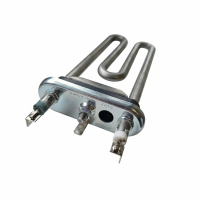 ТЭН 1700W для стиральной машины Ariston, Indesit с отверстием под датчик L170мм, 3406003, 36003