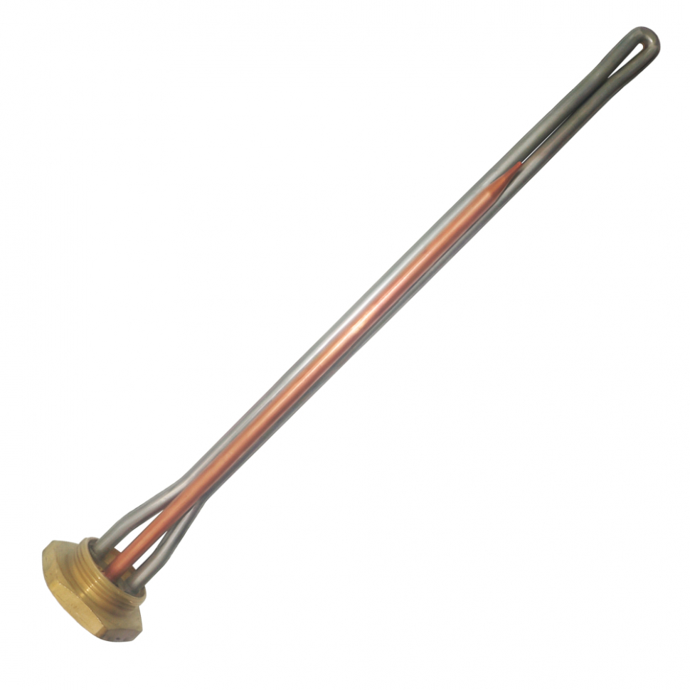 ТЭН для чугунной батареи отопления (радиатора) 2 кВт,нерж, D42, G1 1/4", L361мм, 220V, ИТАТЭН, 24069 ТЭН для чугунной батареи отопления (радиатора) 2 кВт,нерж, D42, G1 1/4", L361мм, 220V, ИТАТЭН, 24069
