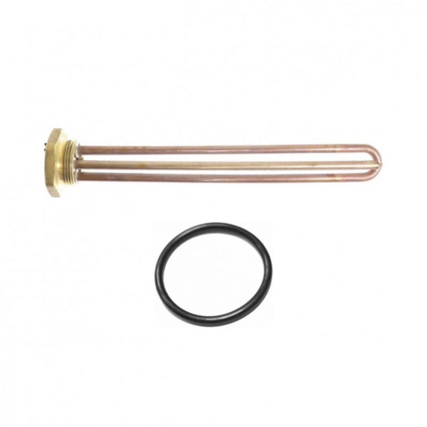 Комплект ТЭН 1,2кВт (1200Вт) RDT, резьбовой 42мм для Ariston, De Luxe, Real, Thermex, под анод М6 + прокладка, 182232K2