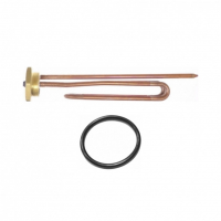 Комплект ТЭН 2,5кВт (2500Вт) RCT, резьбовой 42мм для Ariston, De Luxe, Real, Thermex, под анод М6 + прокладка, 30259K1