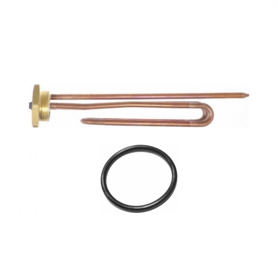 Комплект ТЭН 2,5кВт (2500Вт) RCT, резьбовой 42мм для Ariston, De Luxe, Real, Thermex, под анод М6 + прокладка, 30259K1