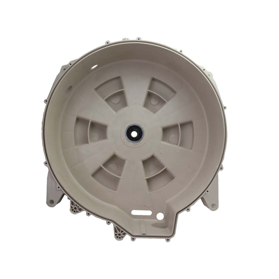 Задний полубак для стиральной машины Атлант Multi Function 3,5кг, 4,5кг, 5кг в сборе, подшипники 6205, 6206, сальник 35x62x8.5/10.5, MKAY301261006, 730112604000