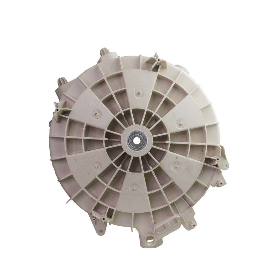 Задний полубак для стиральной машины Атлант Multi Function 3,5кг, 4,5кг, 5кг в сборе, подшипники 6205, 6206, сальник 35x62x8.5/10.5, MKAY301261006, 730112604000