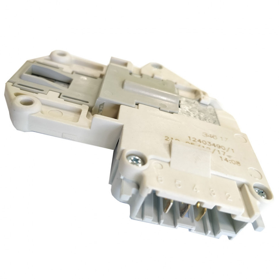 Замок дверцы люка (блокировка, убл) для стиральных машин AEG, Zanussi, Electrolux, 1240349017 Замок дверцы люка (блокировка, убл) для стиральных машин AEG, Zanussi, Electrolux, 1240349017